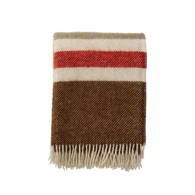 Throw blankets - Gotland Stripe wool throw - KLIPPAN YLLEFABRIK AB