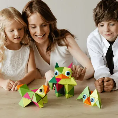 Toys - TRIDO Magnetic Blocks - "Jungle" 36 pieces - TRIDO