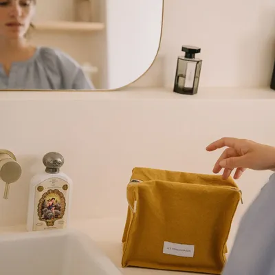 Other bath linens - Cube toilet bag - LES PENSIONNAIRES
