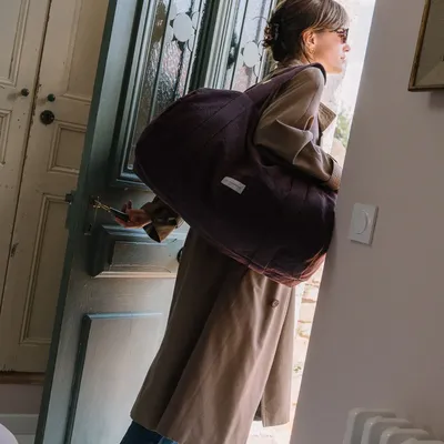 Bags and totes - Organic cotton bowling bag. - LES PENSIONNAIRES