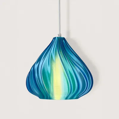 Table lamps - Luminaire Soufflé – Éclairage sculptural imprimé en 3D - AEREA STUDIO SARL