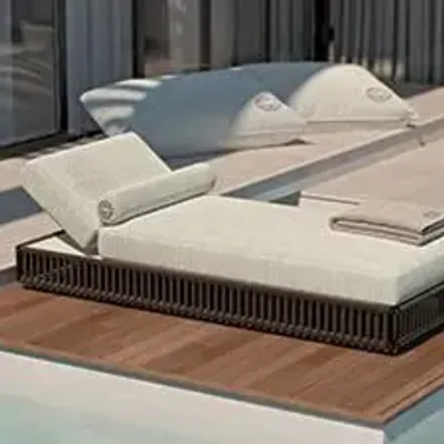 Beds - Ehden Outdoor Sunbed - ELIE SAAB MAISON