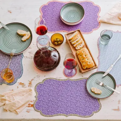 Bespoke carpets - The American Placemats Artemisia collection - EMILY EVANS - CRISP S.R.L.