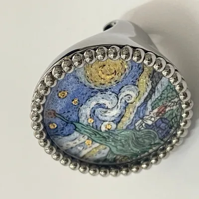 Bijoux - Art Jewelry - The Starry Night Ring - CHARITES GEMS
