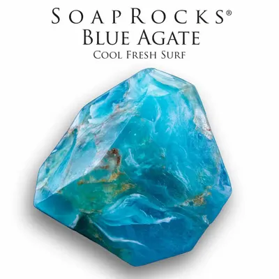 Soaps - Soaprocks Blue Agathe - SOAPROCKS