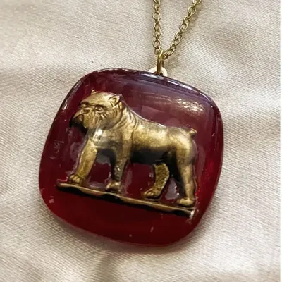 Jewelry - Necklace Intaille Bulldog - FASCINATO