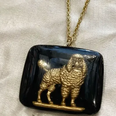 Jewelry - Necklace Intaille Caniche - FASCINATO