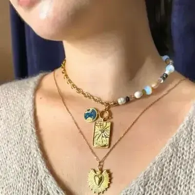 Jewelry - Necklace Luciana - Gold plated - FASCINATO