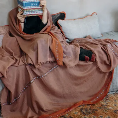 Throw blankets - Sogno bedspread - LE MONDE SAUVAGE BEATRICE LAVAL