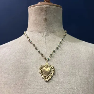 Jewelry - Necklace Romeo - Stones Green - FASCINATO