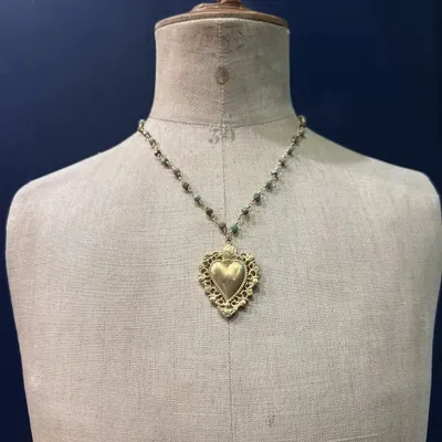 Jewelry - Necklace Romeo - Stones Green - FASCINATO