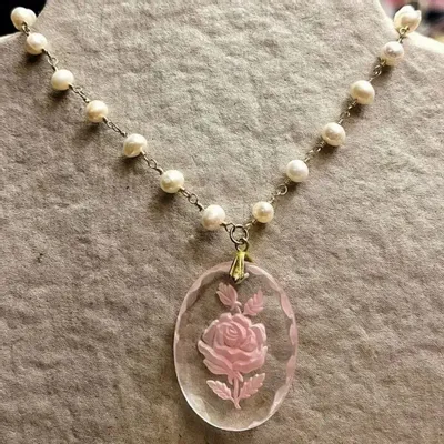 Jewelry - Necklace Rosalie - Pearls - FASCINATO