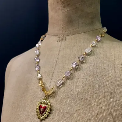 Bijoux - Collier Tybalt - Fluotite - FASCINATO