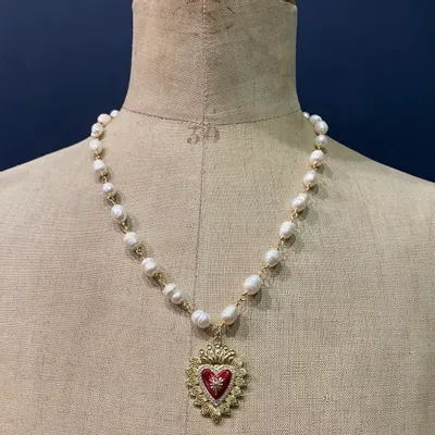 Jewelry - Necklace Tybalt - Pearls - FASCINATO