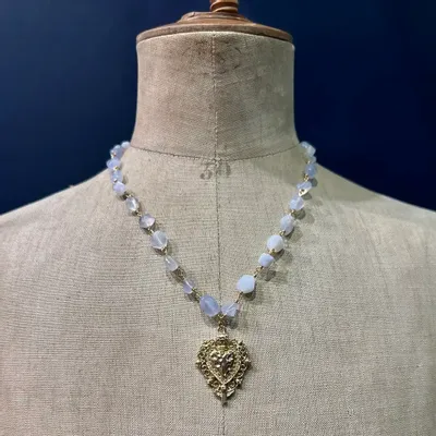 Jewelry - Necklace Verona - Blue Stones - FASCINATO