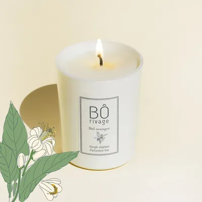 Objets de décoration - Bougie Bel oranger - BÔRIVAGE