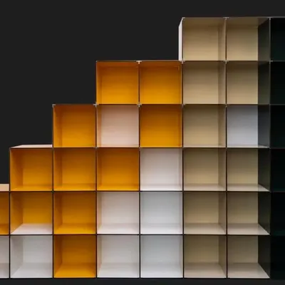 Boîtes de rangement - Mur d'affichage modulaire UNcenti — Édition Gradient - UNCENTI