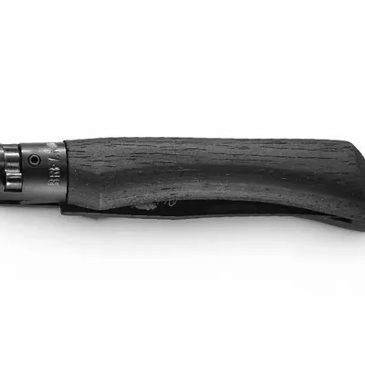 Couteaux - Couteau OLD BEAR Total Black | lame noire semi-dentée - OLD BEAR