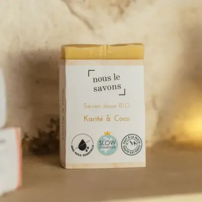Savons - Savon bio Karité & Coco - NOUS LE SAVONS
