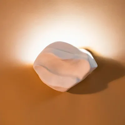 Wall lamps - Roche - Wall light - MONOCHROMIC CERAMIC