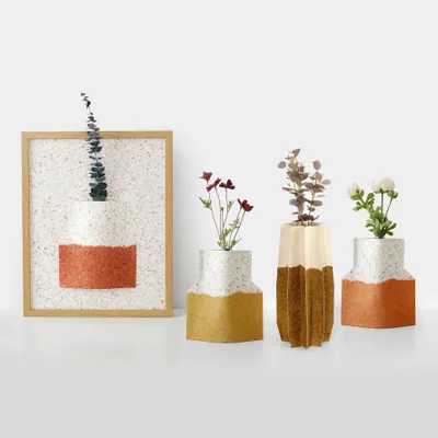 Vases - LUKYANG -Flower paper vase series - LUKYANG