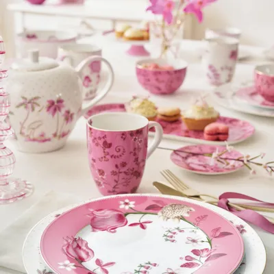 Assiettes au quotidien - Assiette Jolie Tulipe Rose - 23cm - PIP STUDIO