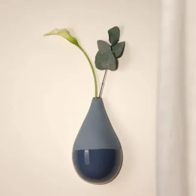 Accessoires de déco extérieure - Goutte de Terre (soliflore pour fleurs séchées) - Ephémères - MONOCHROMIC CERAMIC