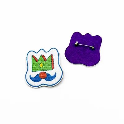 Cadeaux - Broche “King intérieur” – Le pouvoir de rester soi-même - PETIT POIRIER