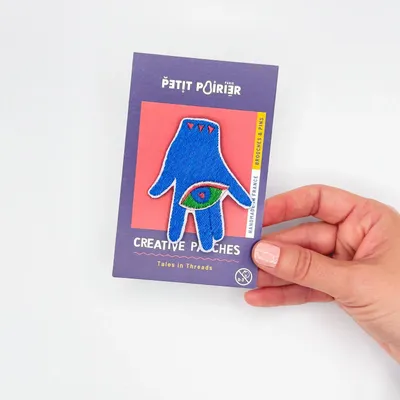 Gifts - “Seeing Hand” Brooch – For Those Who Carry, Feel, and Protect - PETIT POIRIER