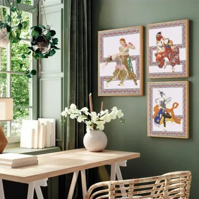 Poster - Scheherazade illustration - PARADISIO IMAGINARIUM