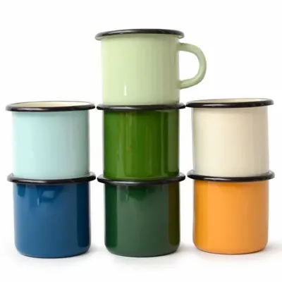 Kitchen utensils - Enamel mug 0,25l/ 0,4l - OK-INTERNATIONAL