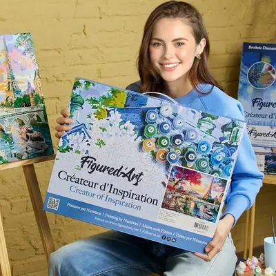 Papeterie - Peinture par numéros - FIGURED'ART