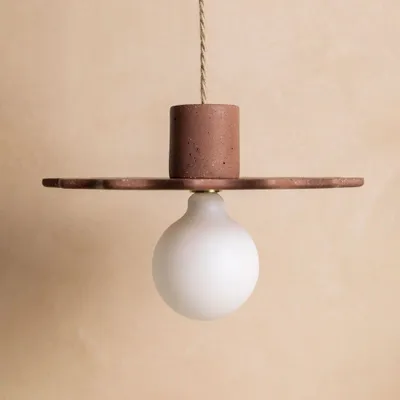 Decorative objects - Ella concrete suspension - HESMEE