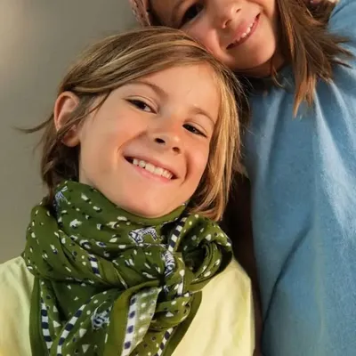 Kids accessories - Foulard Zebra - MAISON AUGUSTIN
