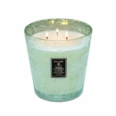 Bougies - White Cypress 3W Hearth - VOLUSPA