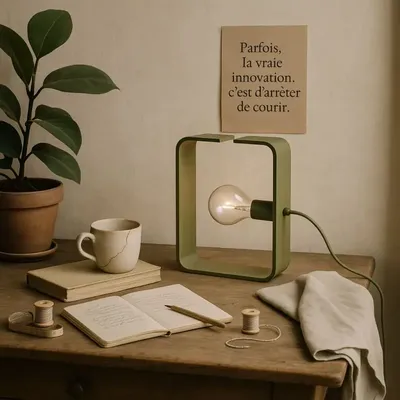 Design objects - Table lamp — Mini BO - BOETHIC - DECORATION ENGAGEE