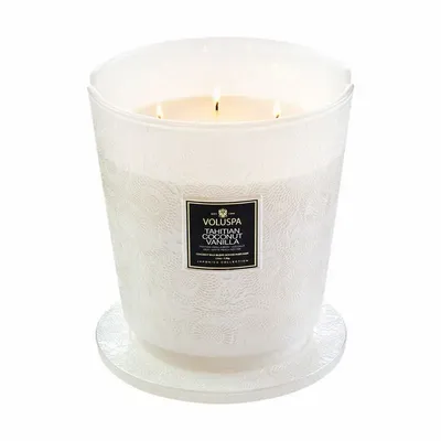 Bougies - Tahitian Coconut Vanilla 5W Hearth - VOLUSPA