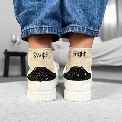 Socks - "Swipe Right" Mismatched Socks - KLAK