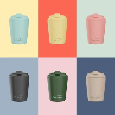 Mugs - Piccolo 4oz Khaki, Ceramic Cup - MADE BY FRESSKO