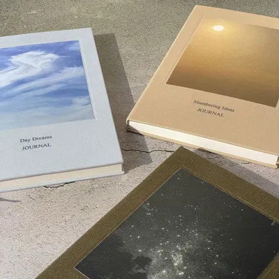 Papeterie bureau - Journal recyclé A5 SKY SLUMBERING IDEAS/PENSÉES NOCTURNES/RÊVES DIURNE - SUNRI LIFESTYLE