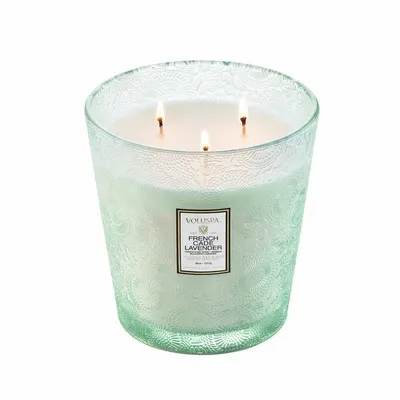 Candles - French Cade Lavender 3W Hearth - VOLUSPA