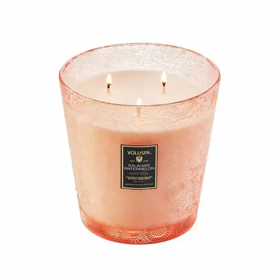 Candles - Kalahari Watermelon 3W Hearth - VOLUSPA