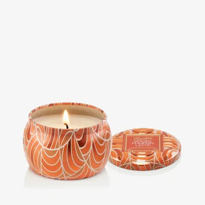 Candles - Spiced Pumpkin Latte Capsule Mini Tin - VOLUSPA