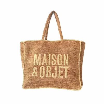 Sacs et cabas - Sac SACHA customisé " Maison & Objet " - TONGASOA-ARTISANAL
