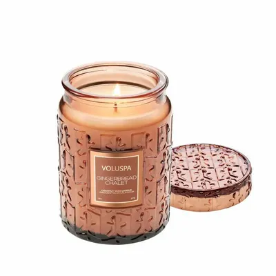 Candles - Gingerbread Chalet 18oz Large Jar - VOLUSPA