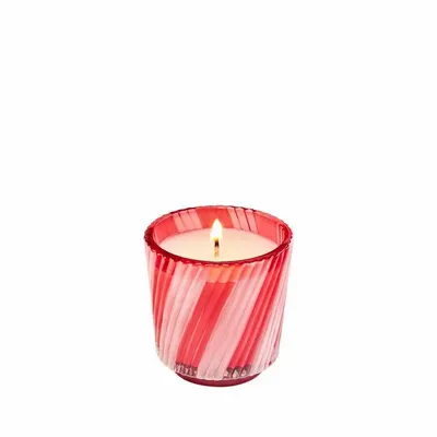 Candles - Crushed Candy Cane 2.5oz Boxed Pedestal - VOLUSPA