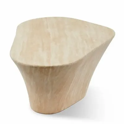 Tables basses - Table basse ovale aspect marbre (M) - POLSPOTTEN