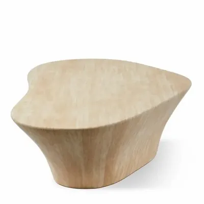 Tables basses - Table basse ovale aspect marbre (L) - POLSPOTTEN