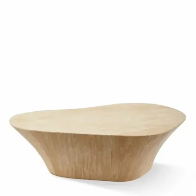 Tables basses - Table basse ovale aspect marbre (L) - POLSPOTTEN
