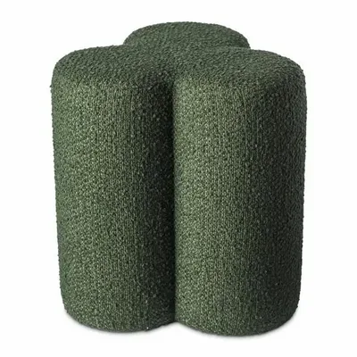 Tabourets - Tabouret Clover Boucle - POLSPOTTEN